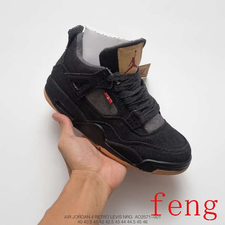 jordan 4 denim black