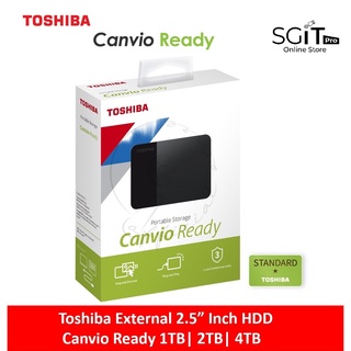 |SG| Toshiba Canvio Ready 1TB/2TB/4TB External HDD / Hard Disk / Hard Drive / USB 3.0 3 Years Local Warranty