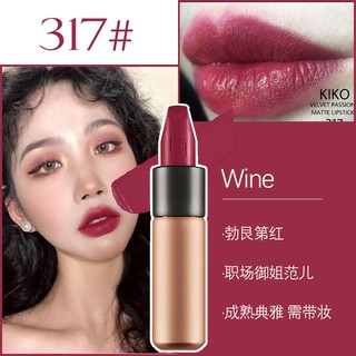 velvet passion matte lipstick kiko