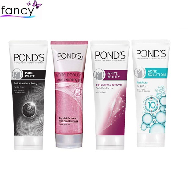 ponds scrub face wash