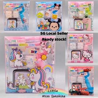 Kids Cartoon Rolling Stamp Sets Children Day Gift Birthday Goodie Bags