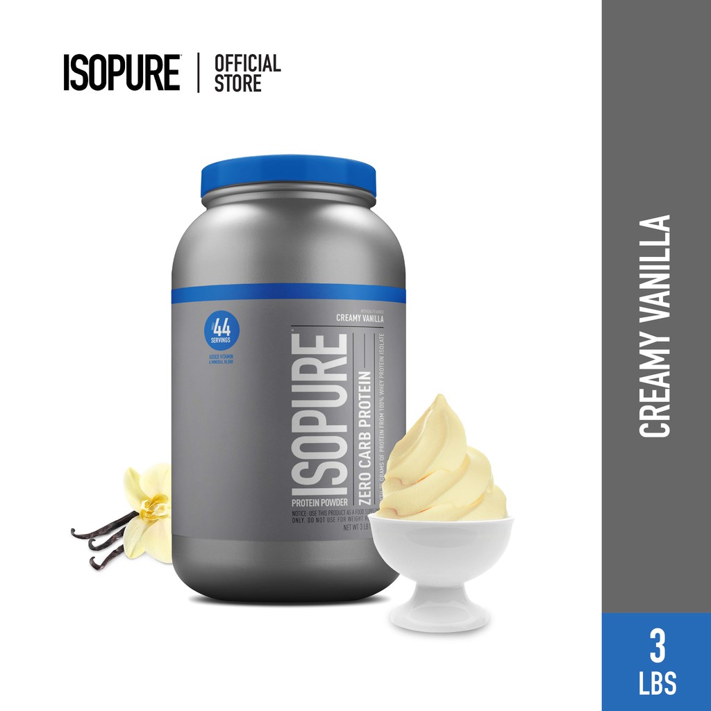 Isopure Zero Carb Protein (3 Lbs) | Shopee Singapore