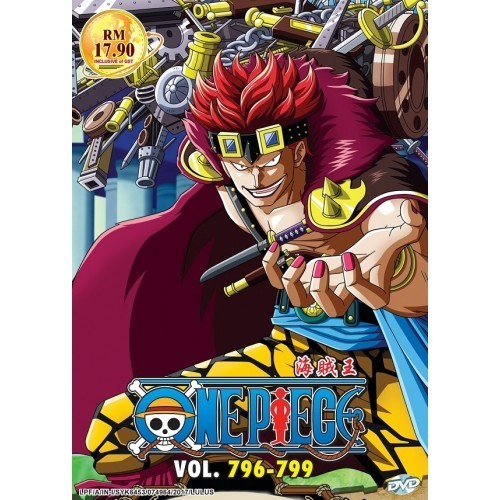 One Piece Tv 796 799 Dvd Shopee Singapore