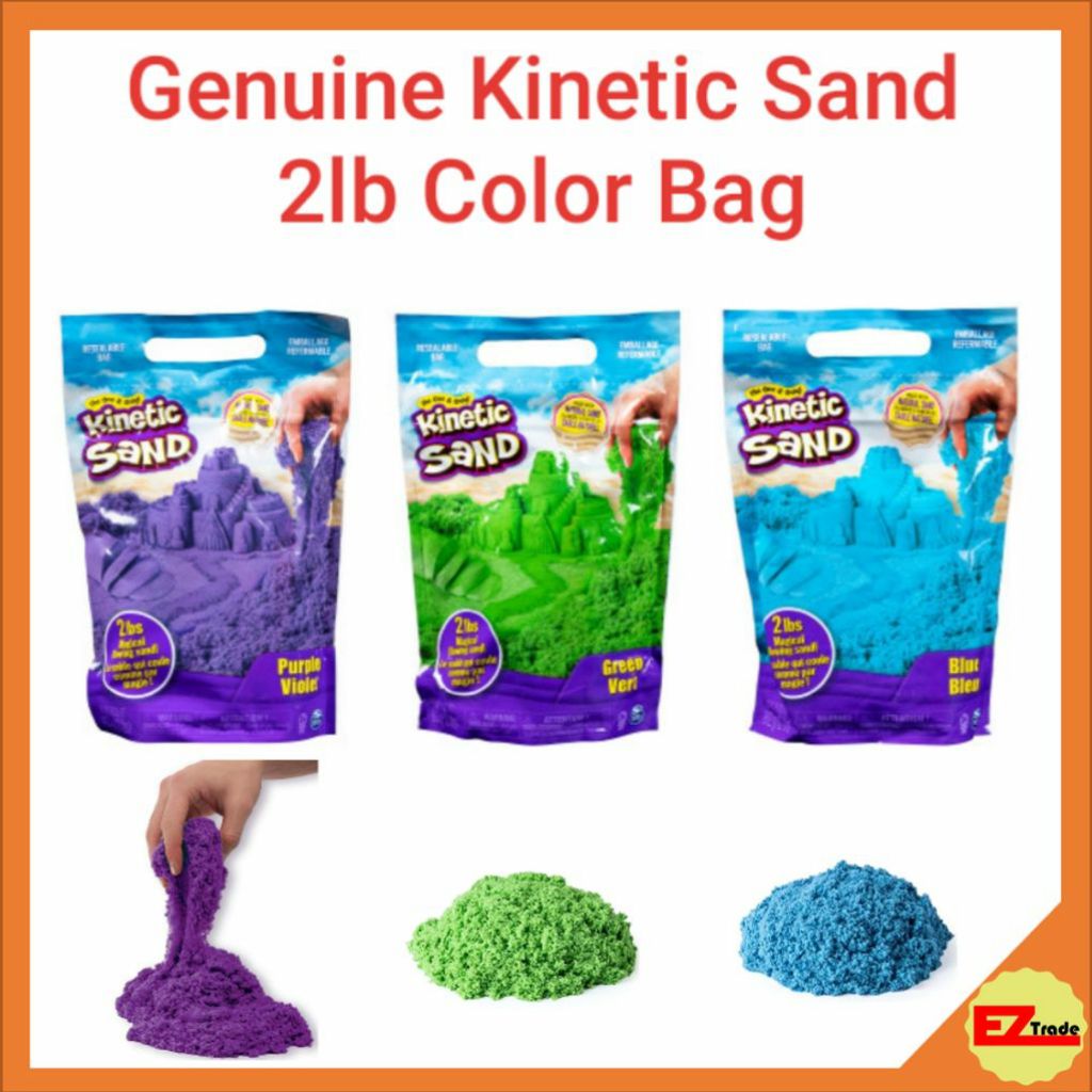 blue kinetic sand