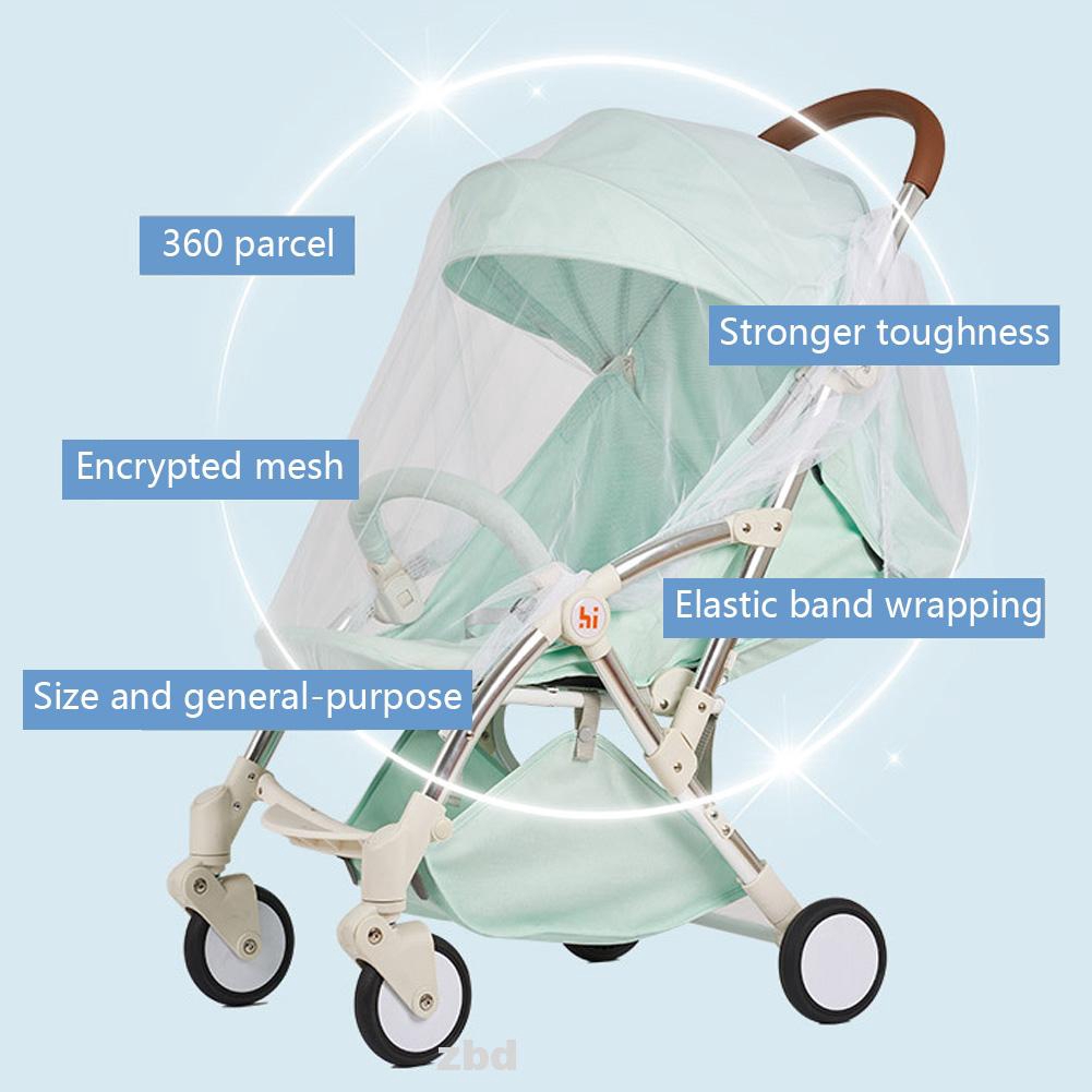 Crib Full Cover Fly Insect Protection Baby Pushchair Mosquito Net