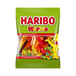 Haribo Gummy Worm (Pack) (80g x 10 Packs) | Shopee Singapore