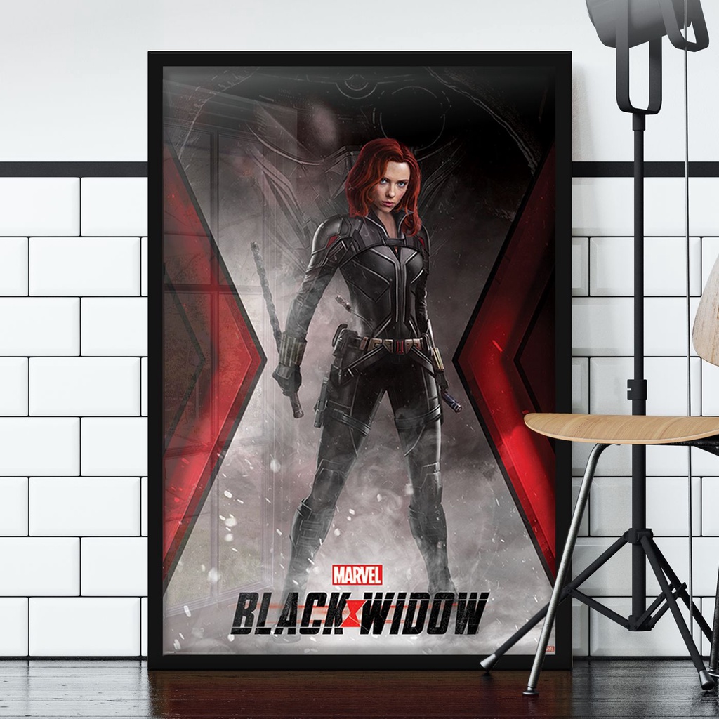 Black Widow - Widowmaker Battle Stance Marvel Movie Pinup Wall ...