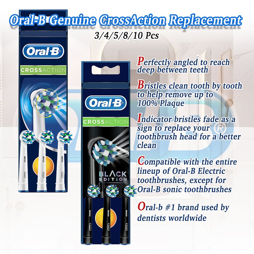target oral b replacement heads