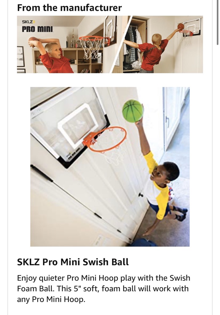 sklz foam basketball