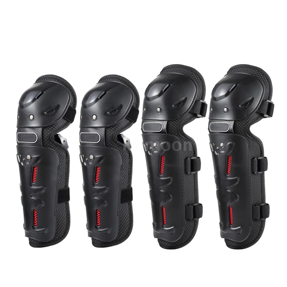 4PCs Cycling Knee Brace and Elbow 