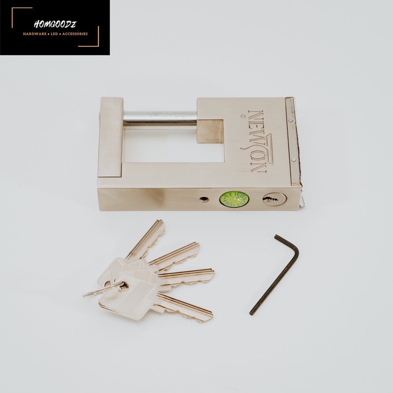 [LOCAL] INSTOCK Newton Padlock / PAD LOCK / GATE LOCK Shopee Singapore