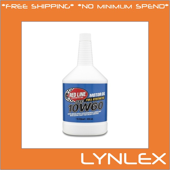 RED LINE OIL 10W60 MOTOR OIL *FREE SHIPPING* *NO MIN SPEND*