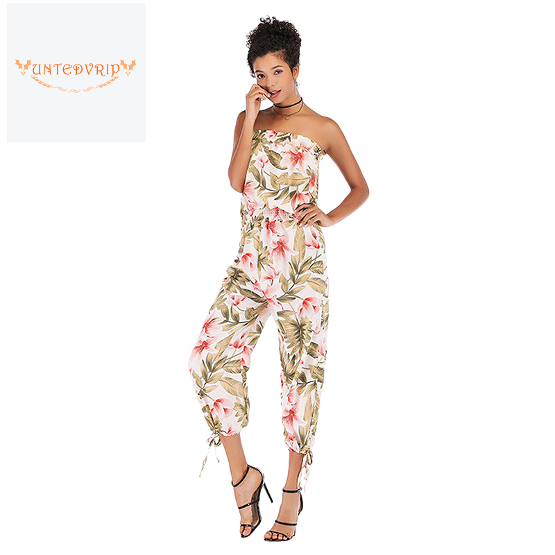 white flower jumpsuit