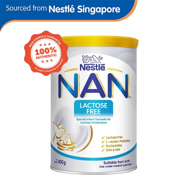Nestlé® NAN LACTOSE FREE 400g Shopee Singapore
