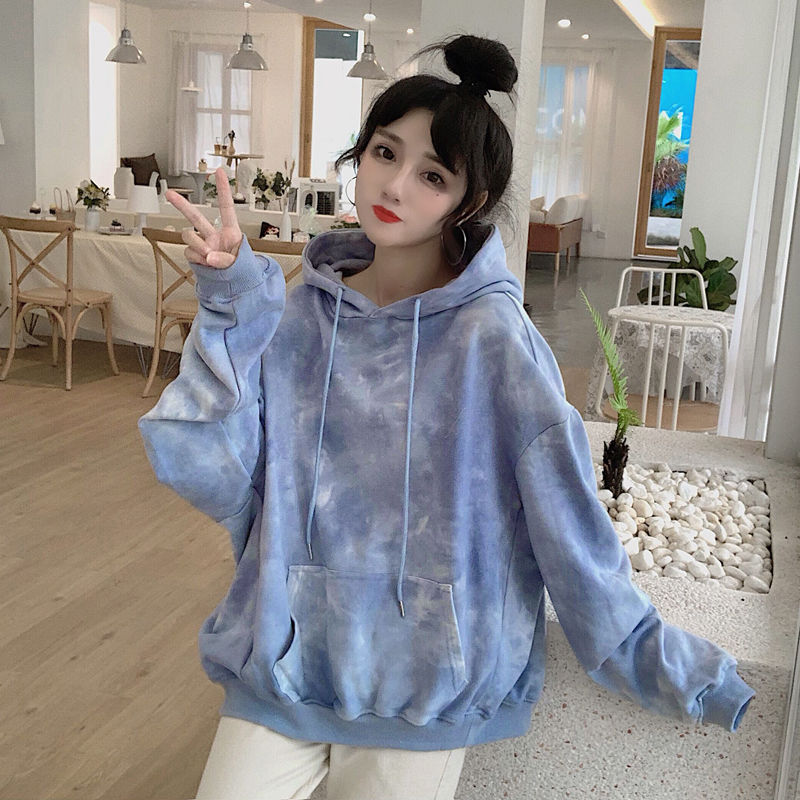 hoodie tie dye shopee