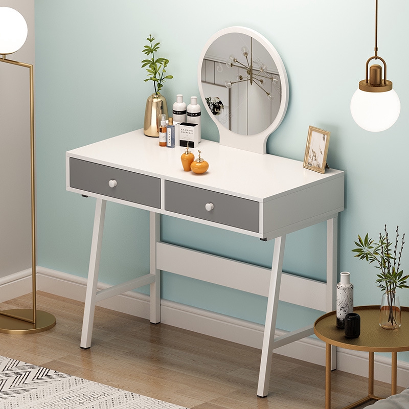 Woman Dressing Table Bedroom With Makeup Table Study Desk Computer Desk Cosmetic Storage Cabinet