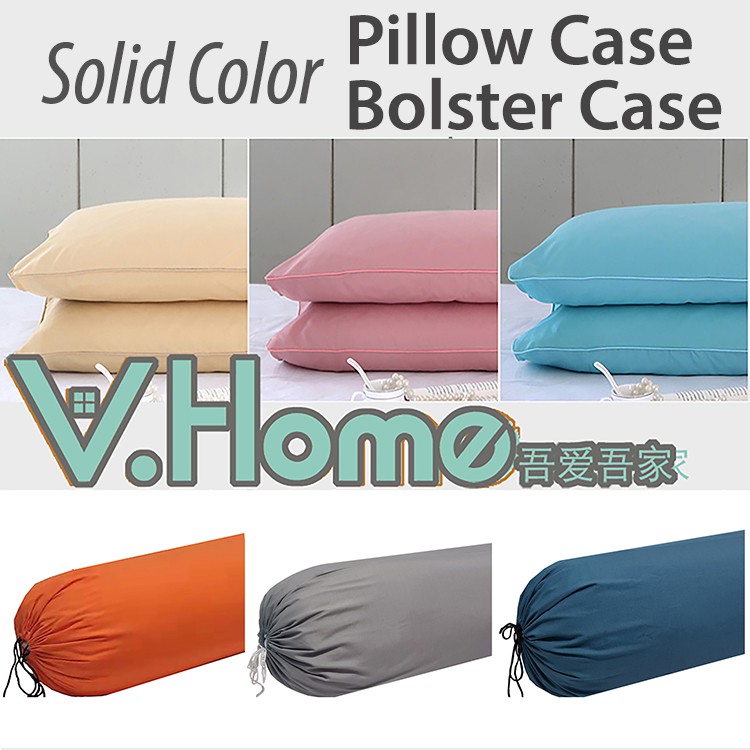 Premium Pillow case Pillow cover/Bolster caseWrinkle Free Ultra Soft
