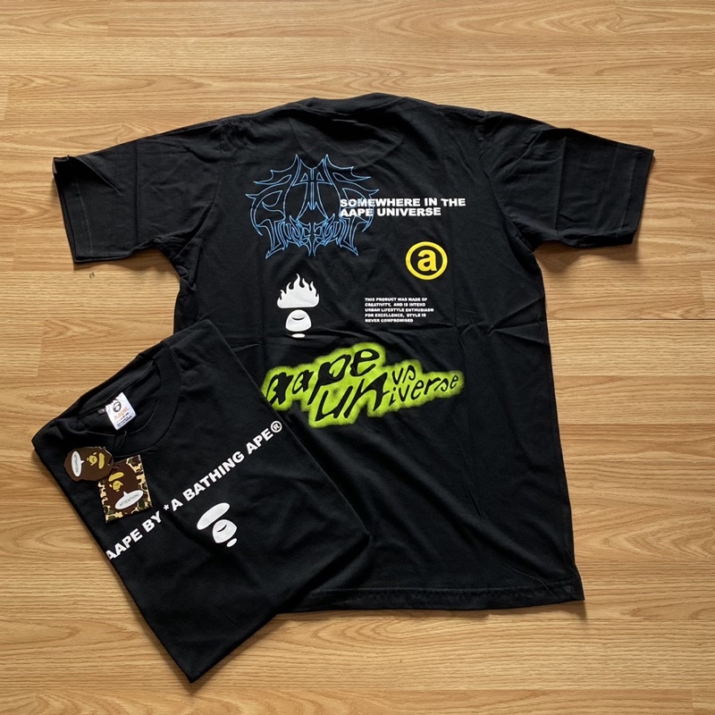 pe A Bathing Ape pe Universe Bape Shirt Tshirt A Bathing Ape Shopee Singapore