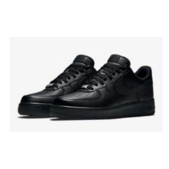 air force one black shoes