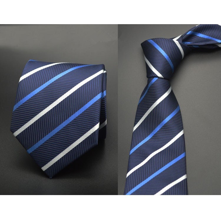 Image of Men's Woven Silk business Fashion Necktie Wedding Tie #7