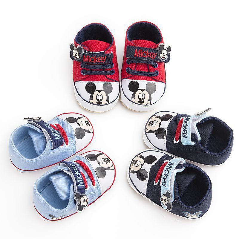   Toddler Baby Cute Mickey Casual Soft Baby Shoes 