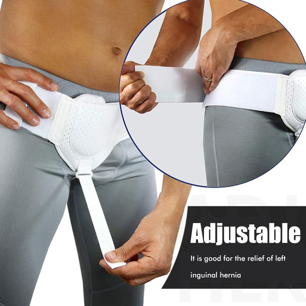 BraceAbility Inguinal Hernia Belt Supportive Groin Pain Truss With