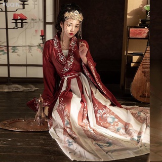 Improved  dress embroidered antique ancient costume  Original [Fanyu] Northern and Southern Dynasties Big Sleeve Confucian Hanfu Wei Jinfeng Spring and Summer Style Daily Co