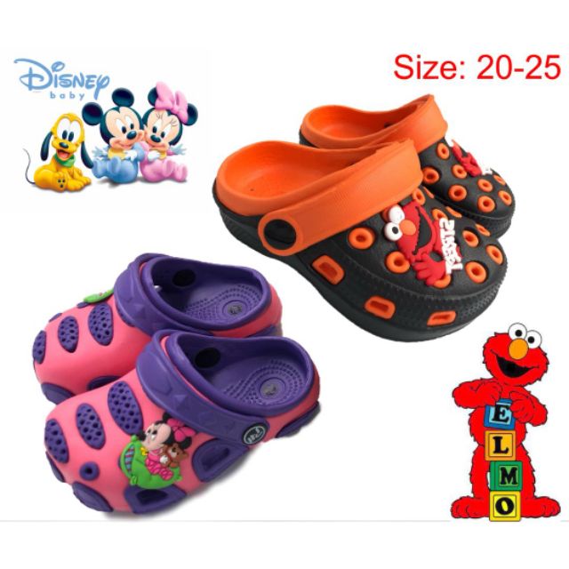 elmo crocs size 6