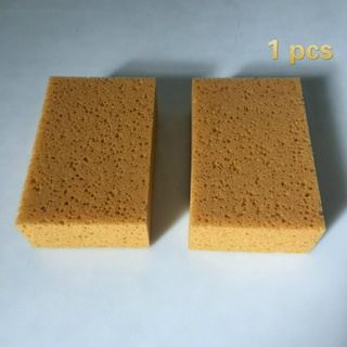 Car wash sponge, clean sponge, high density honeycomb coral sponge, large decontamination cotton, dishwashing absorbent sponge Brown