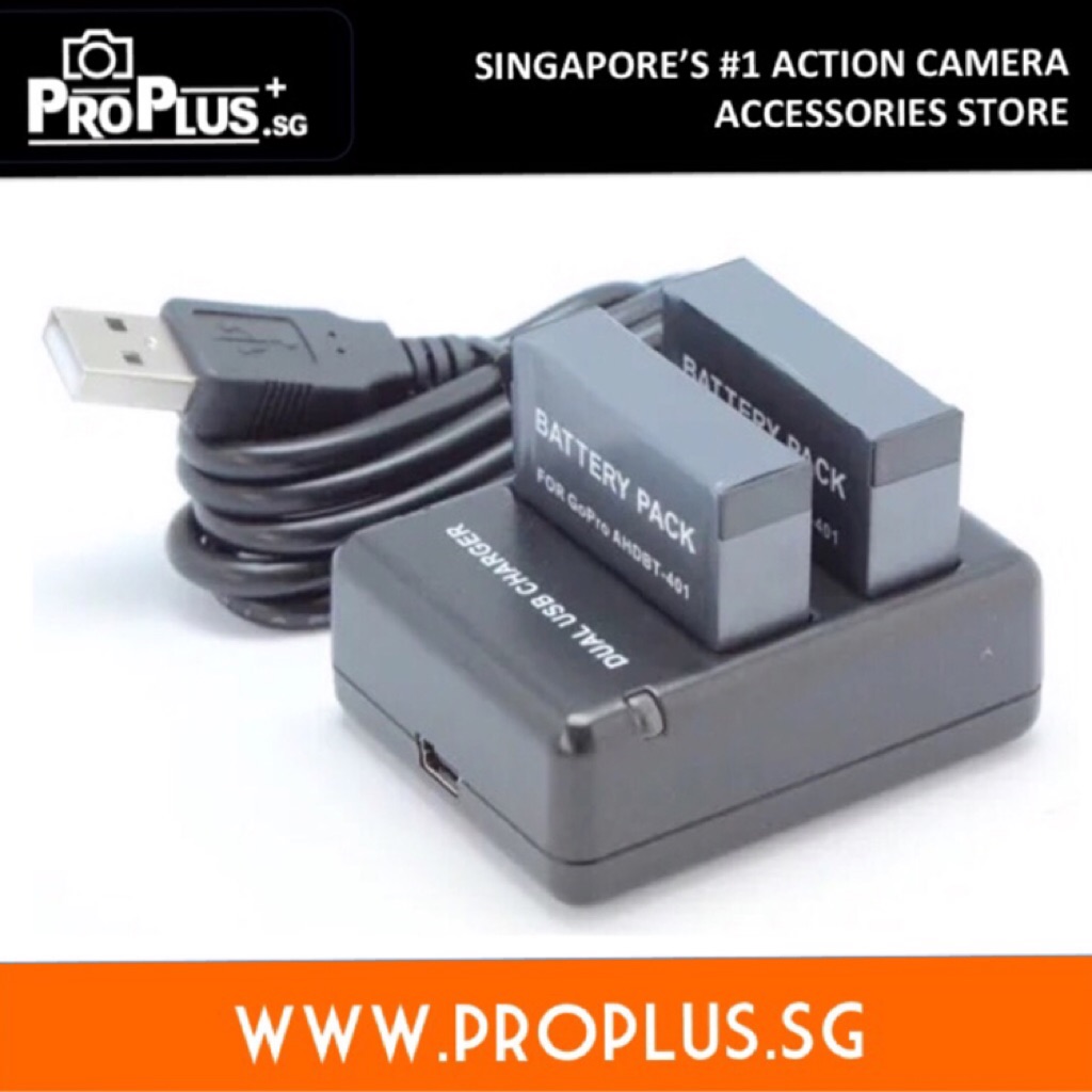 Gopro Hero 4 Battery Set Shopee Singapore