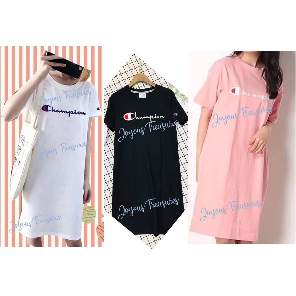 t shirt dress champion