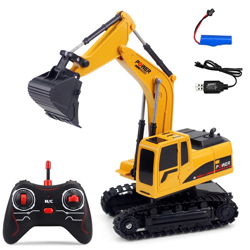 remote control excavator construction tractor