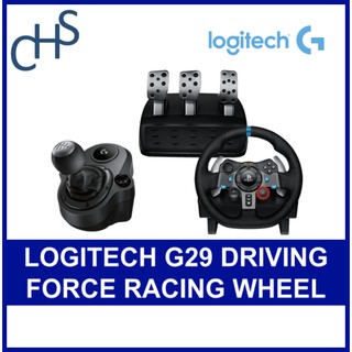 Logitech G29 Driving Force Racing Wheel for PS4 PS3 PC Logitech Shifter Individual or Bundle Options 2 Years SG Warranty