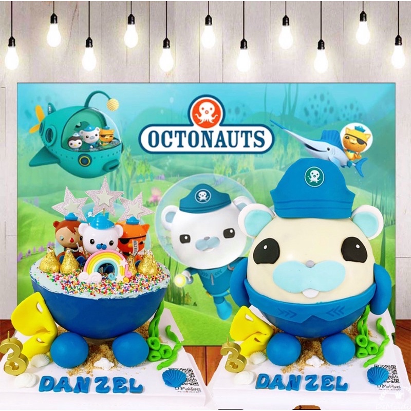 Octonauts Pinata Birthday Cake [Captain Barnacles] | Shopee Singapore