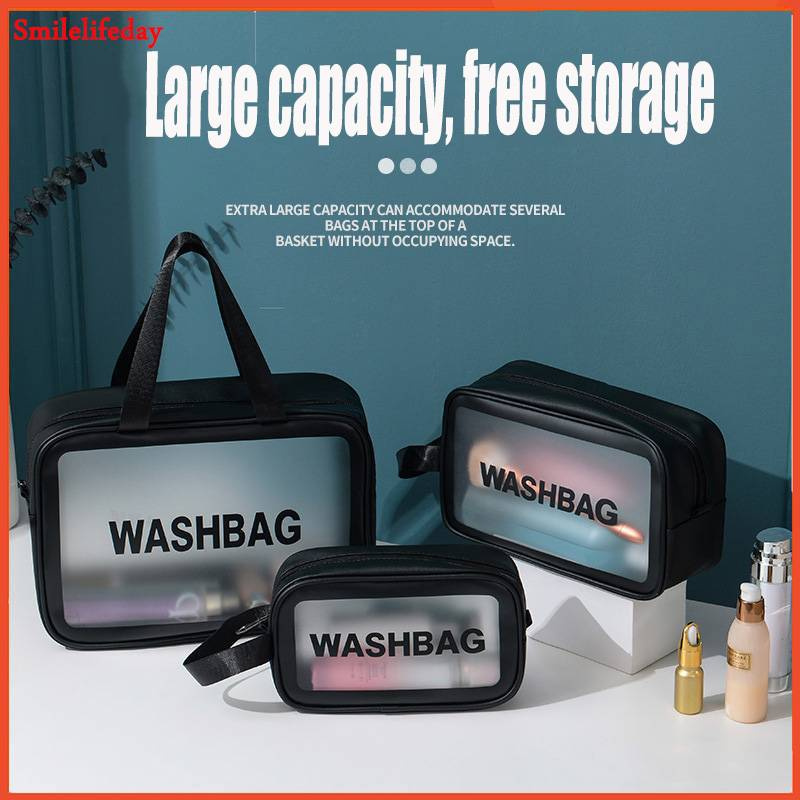 ☆In Stock☆ Large Capacity Travel Waterproof Toiletry Bag Portable Storage  Bag Wash Bag Cosmetic Bag Portable Toilet Bag luggage | Shopee Singapore