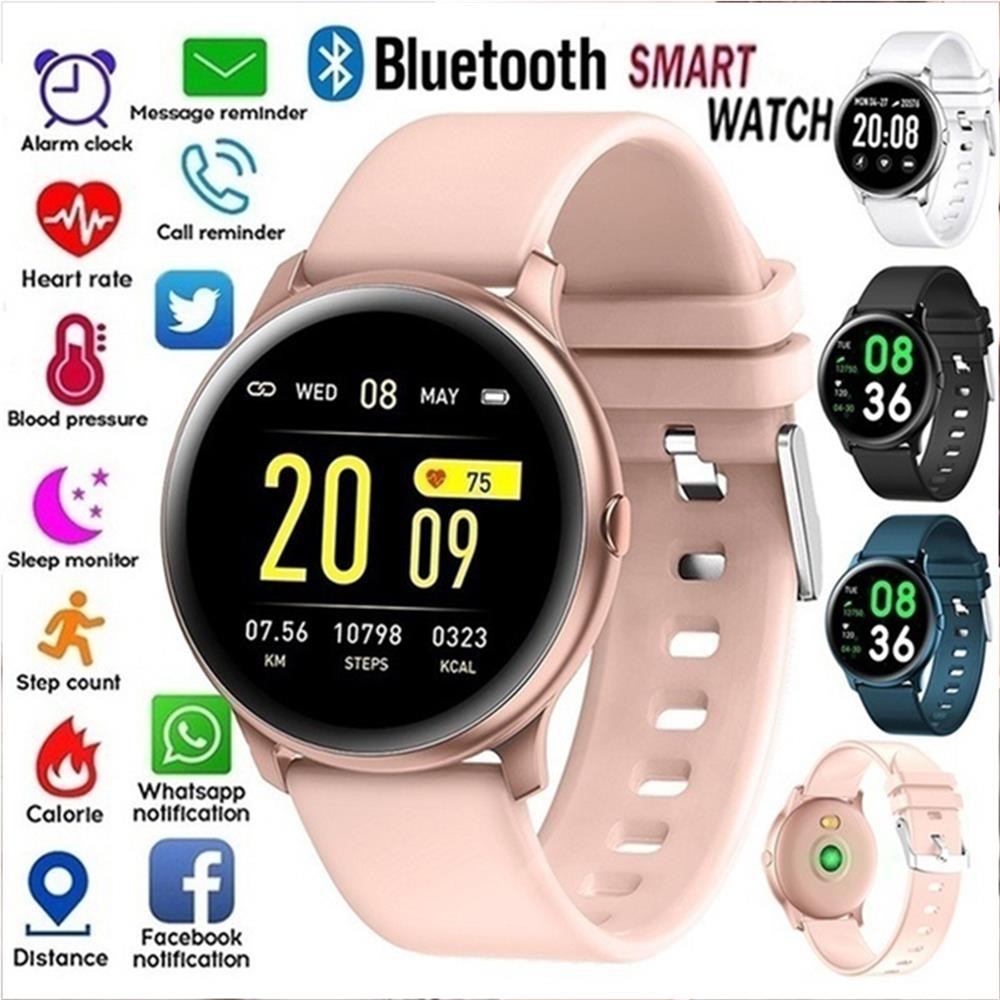 K19 Men Women Smart Watch Reloj Inteligente Fitness Tracker Blood Pressure Blood Oxygen Heart Rate Sleep Monitor Message Reminder Sport Smart Bracelet For Android Ios Shopee Singapore