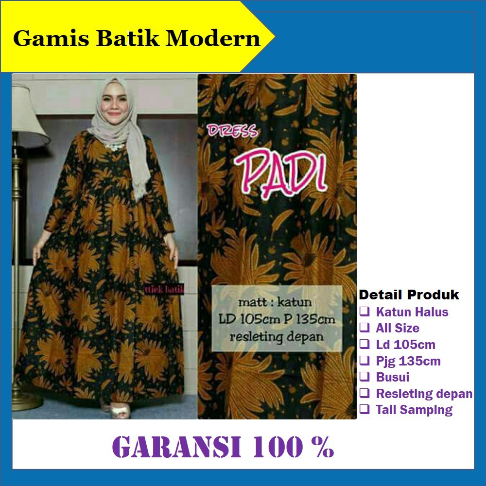 The Latest Gamis Batik Busui  Sekar Dress for Modern Muslim 