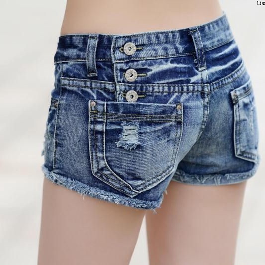 Shorts Summer Denim Girl Korean Loose Denim Ripped Student Jeans Women Low Waist Hot Pants Trendy Girlfriends Outfit Shopee Singapore