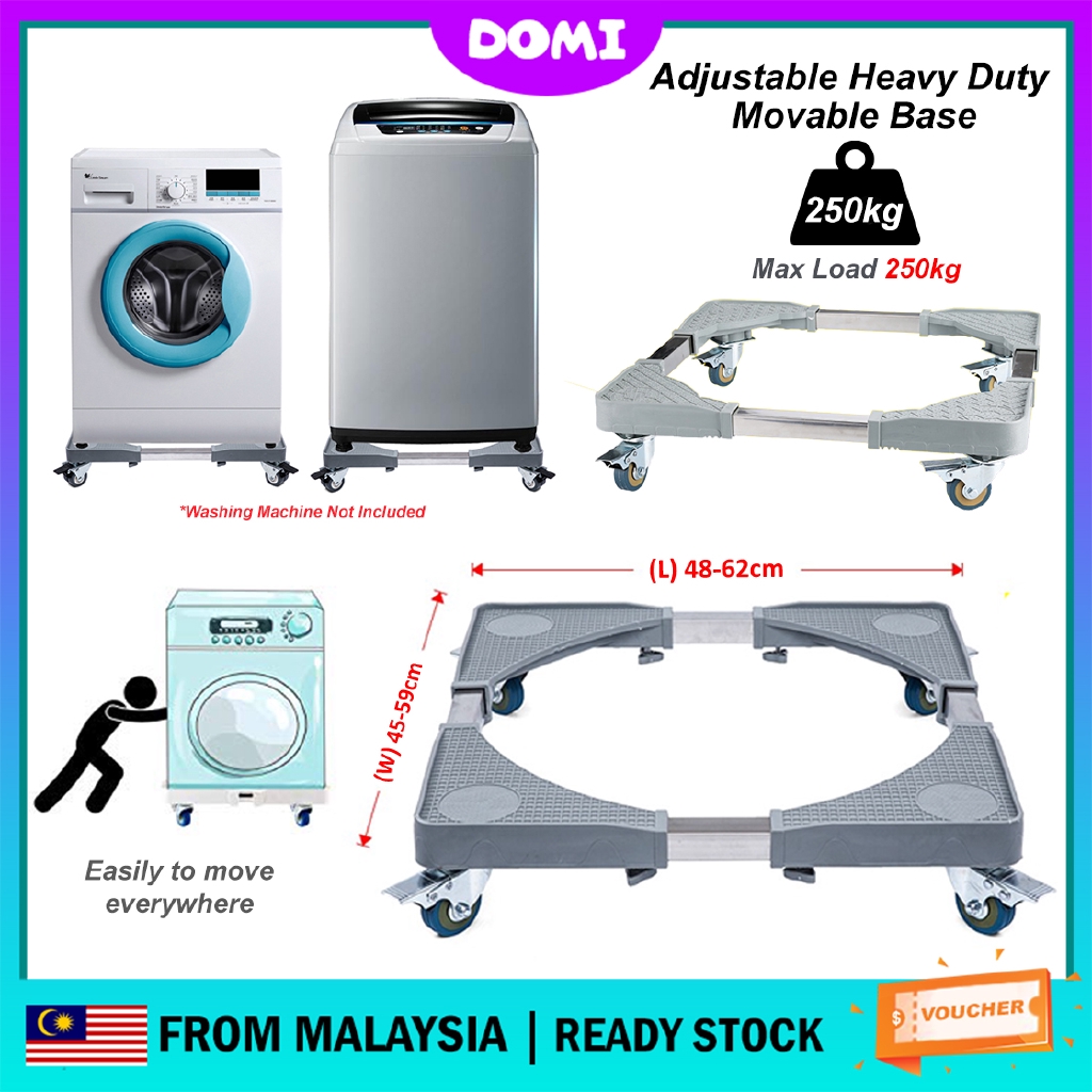 DOMI Max Load 250kg Adjustable Heavy Duty Movable Wheel Special Base ...