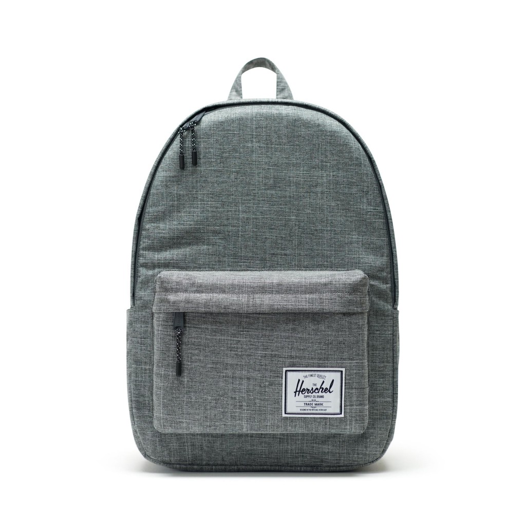 herschel classic black crosshatch