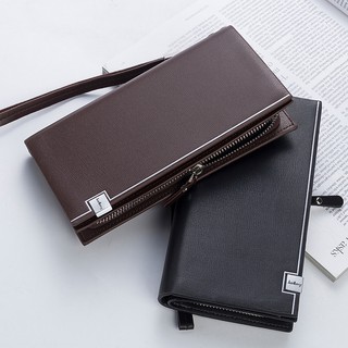 Baellery S6545 Western Style Leather Wallet Clutch Hangbag | Shopee ...