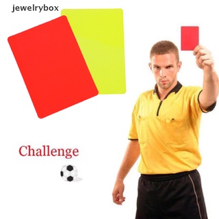 [Box] Football Red And Yellow Cards Record Soccer Games Referee Tool For Soccer Match Boutique