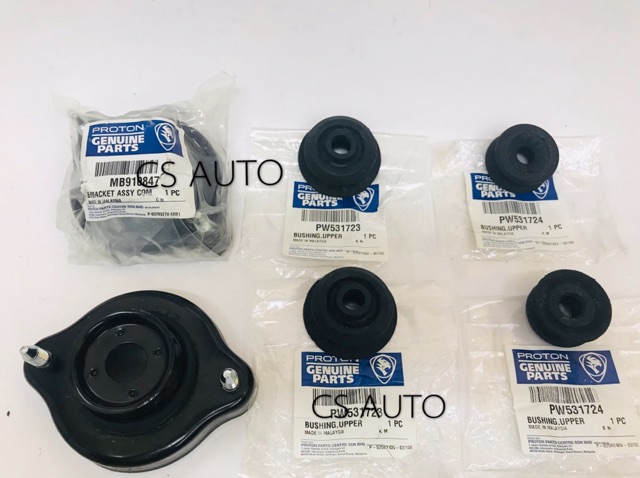 Gen2 Persona Satria Neo Waja Wira Rear Absorber Mounting Set Shopee Singapore