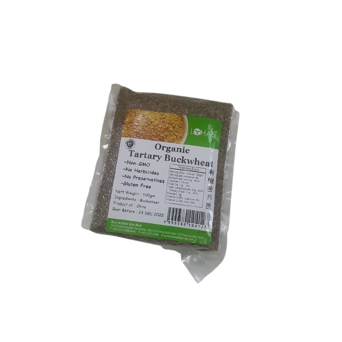 Shop Malaysia Lohas Organic Tartary Buckwheat 有机苦荞麦500g Shopee Singapore