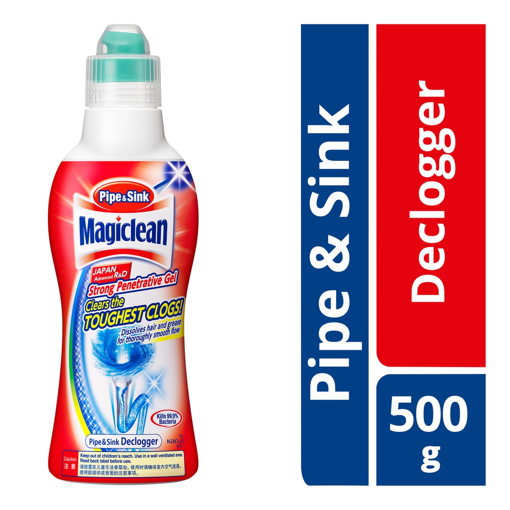 Magiclean Drain, Pipe & Sink Declogger 500g Shopee Singapore