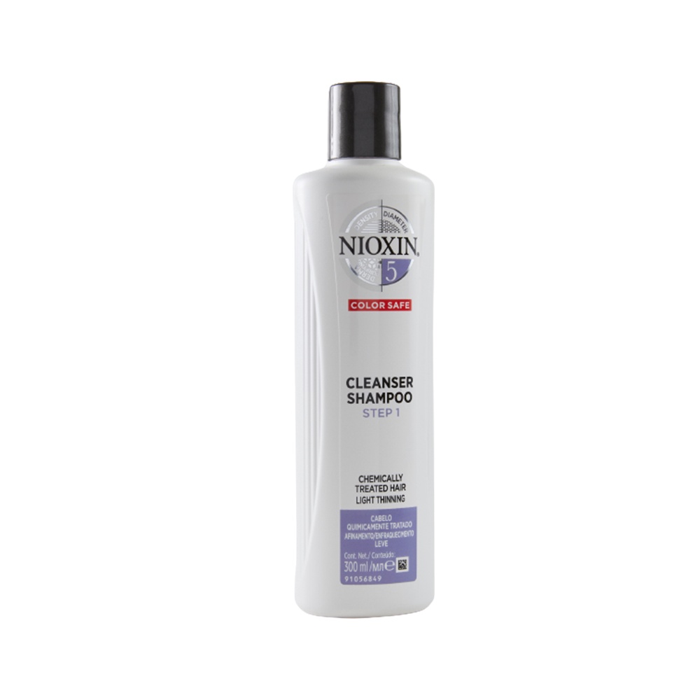 NIOXIN Anti Hair Loss Shampoo for Rebonded Hair with Light Thinning