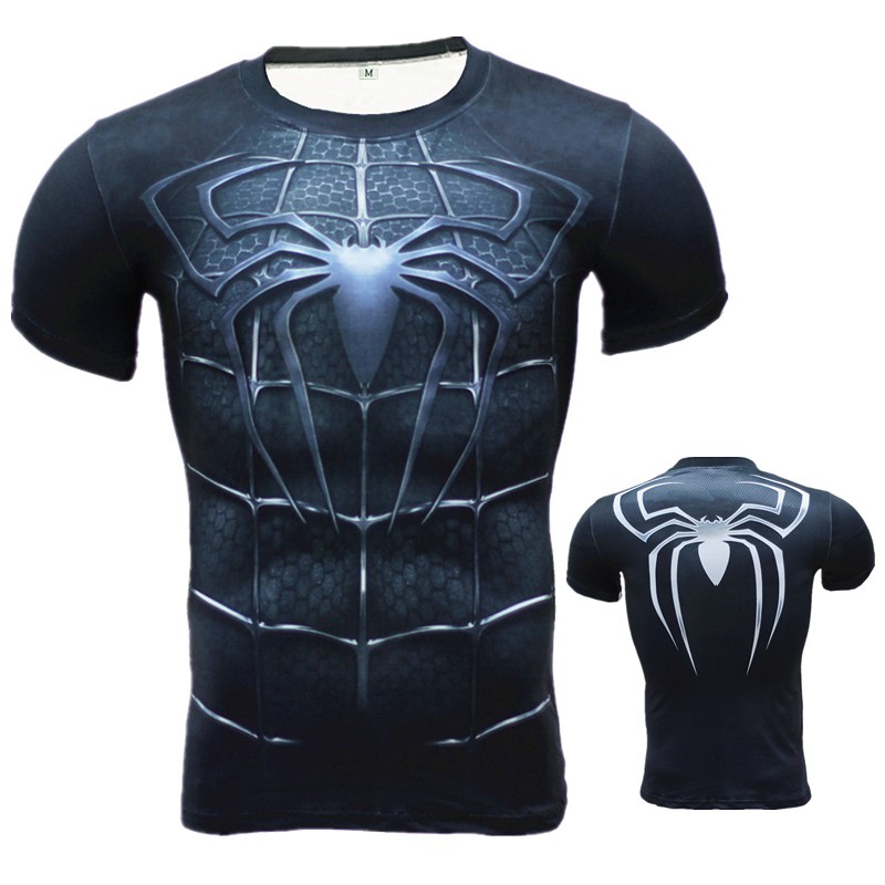 spiderman gym shirt