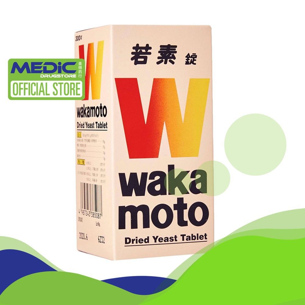 Wakamoto Dried Yeast Tablet 300s By Medic Drugstore Shopee Singapore