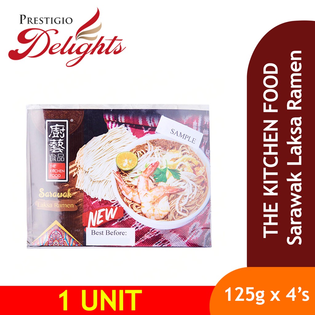The Kitchen Food Sarawak Laksa Ramen 500g Shopee Singapore