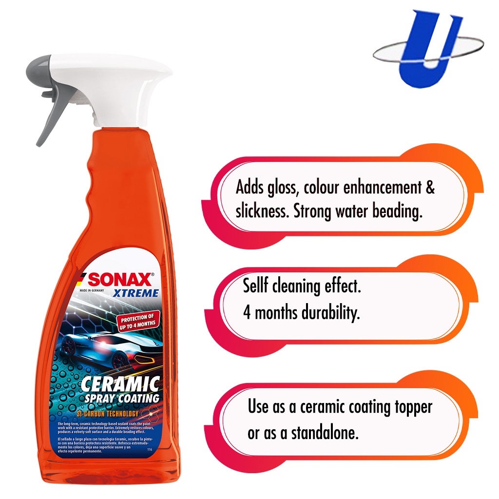 Sonax Xtreme Ceramic Spray Coating 750ml | Shopee Singapore